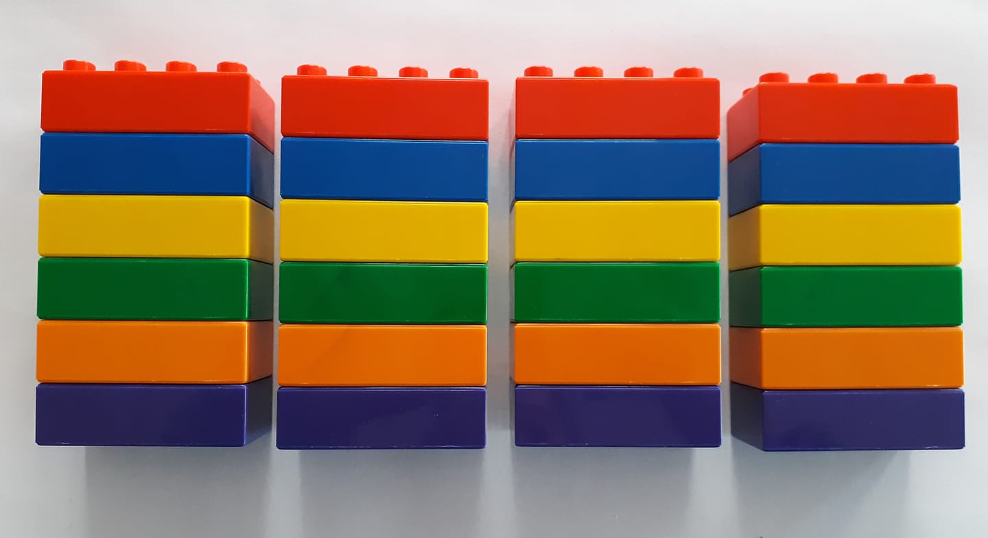 Six Bricks Blocks Happy Blocks And Toys