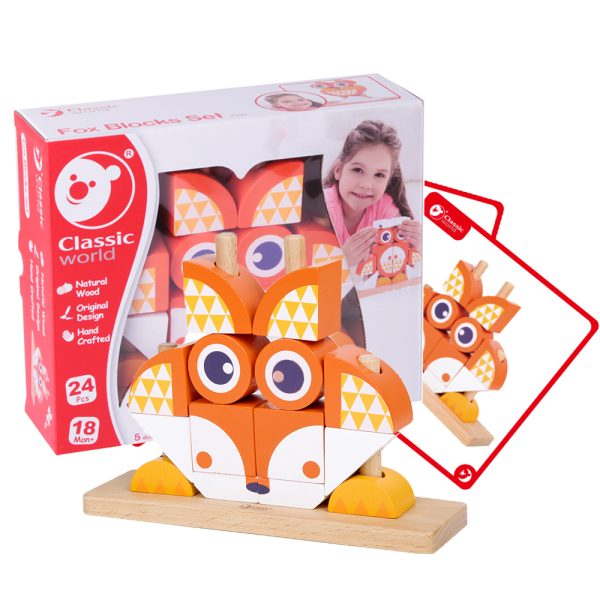 Classic - Fox Blocks Activity Set