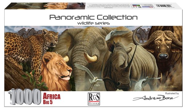 RGS9321 Africa Big 5 - 1000pc Puzzle