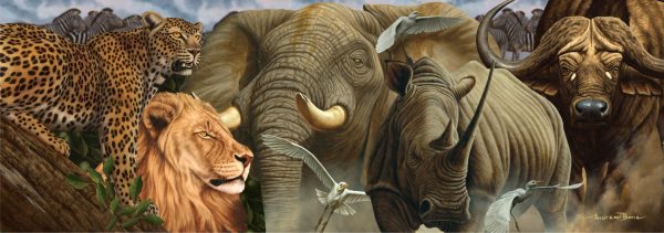 RGS9321 Africa Big 5 - 1000pc Puzzle - Image 2